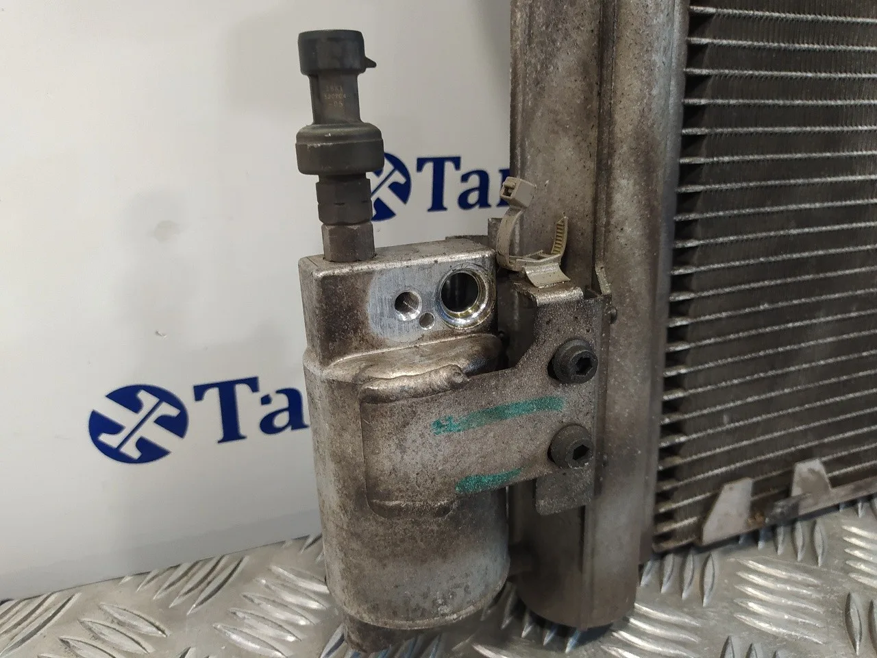 Condensador / Radiador Aire Acondicionado para Opel Zafira A