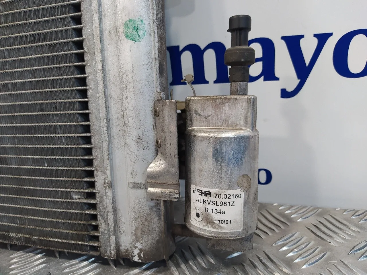Condensador / Radiador Aire Acondicionado para Opel Zafira A