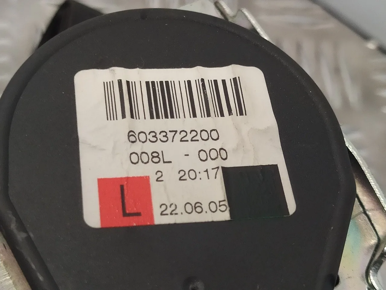 Cinturon Seguridad Delantero Izquierdo para Mercedes-Benz Clase M (W164)