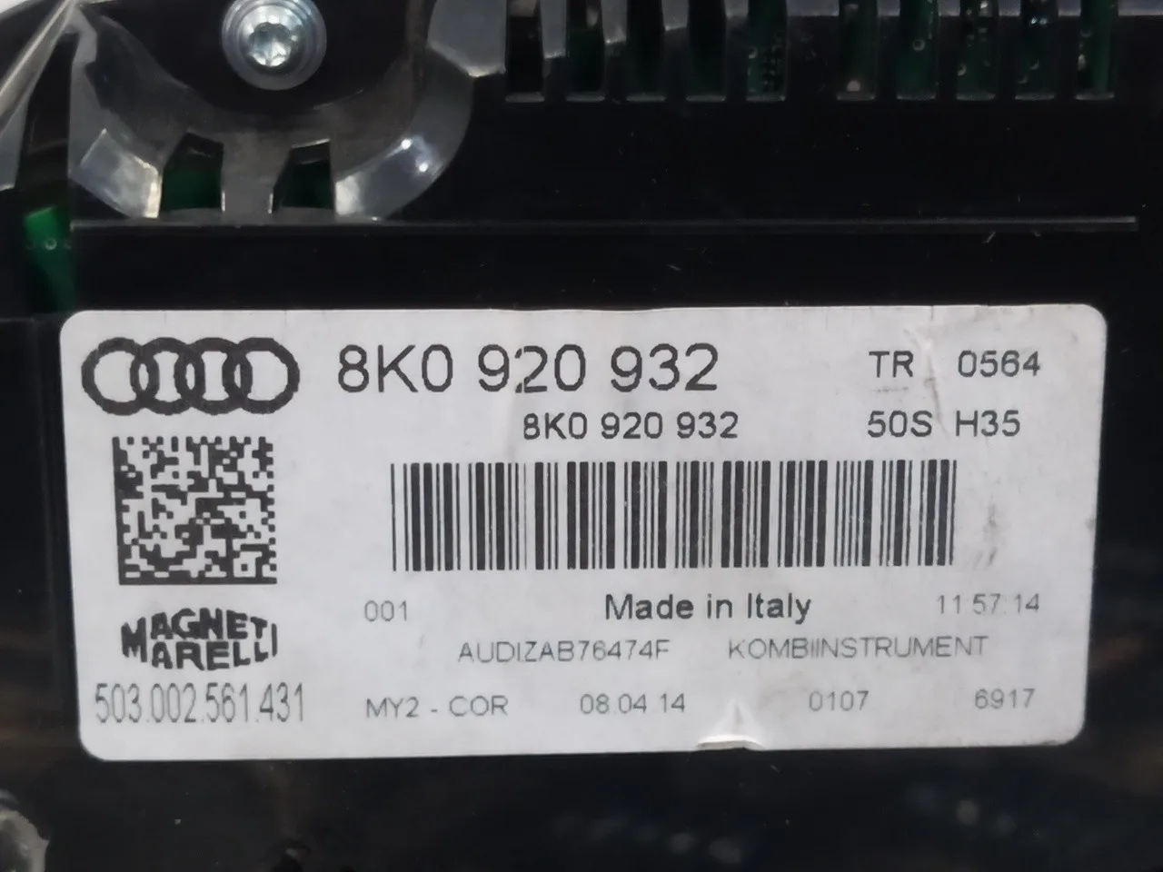 Cuadro Instrumentos para Audi A4 Avant (8K5) (2008)