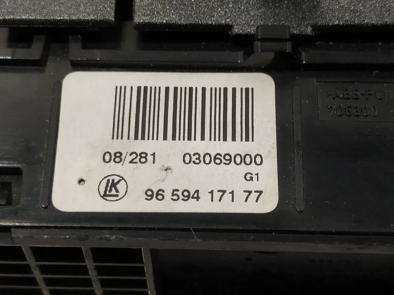 Warning para Peugeot 308