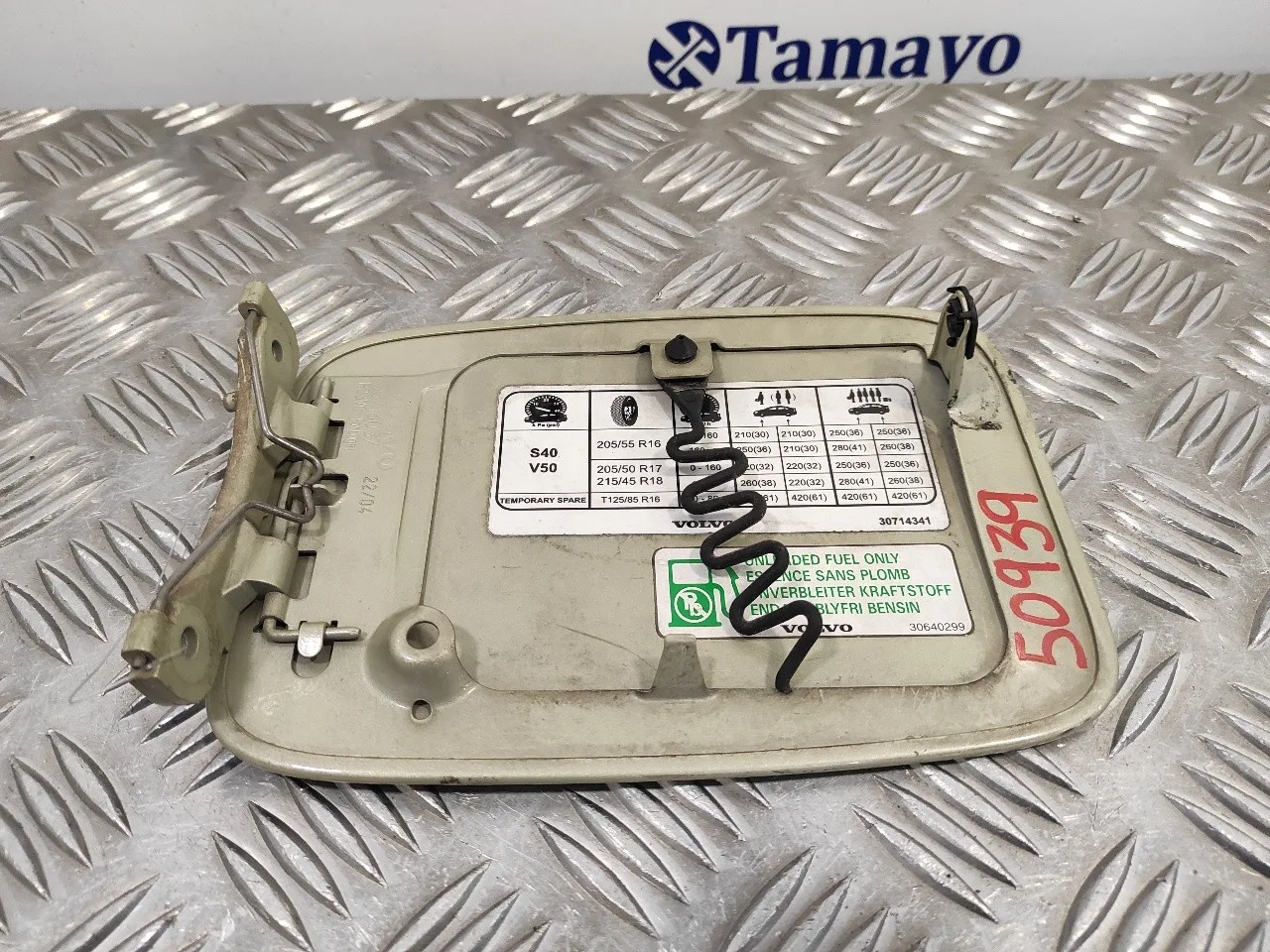 Tapa Exterior Combustible para Volvo S40 Berlina