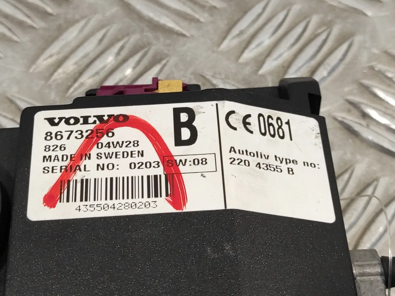 Modulo Electronico para Volvo S40 Berlina