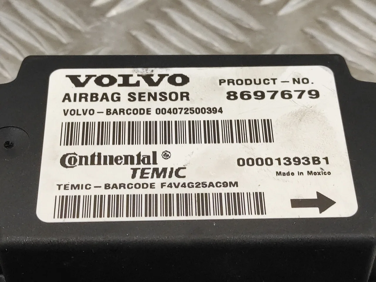 Centralita Airbag para Volvo S40 Berlina