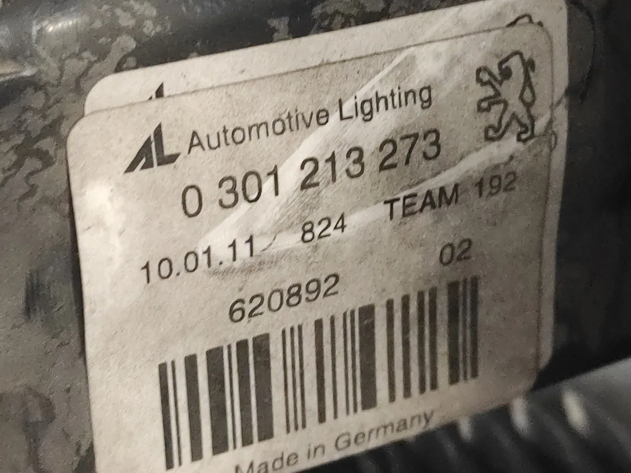 Faro Izquierdo para Peugeot 407 Sw