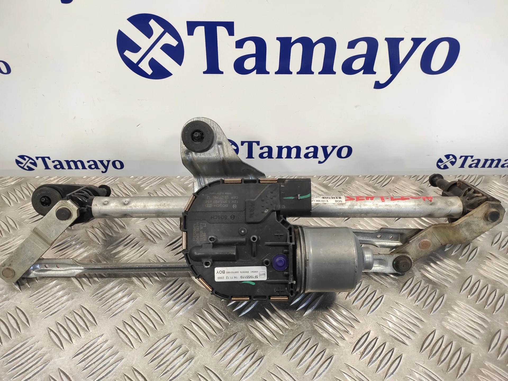 Motor Limpia Delantero para Seat Leon (5F1)