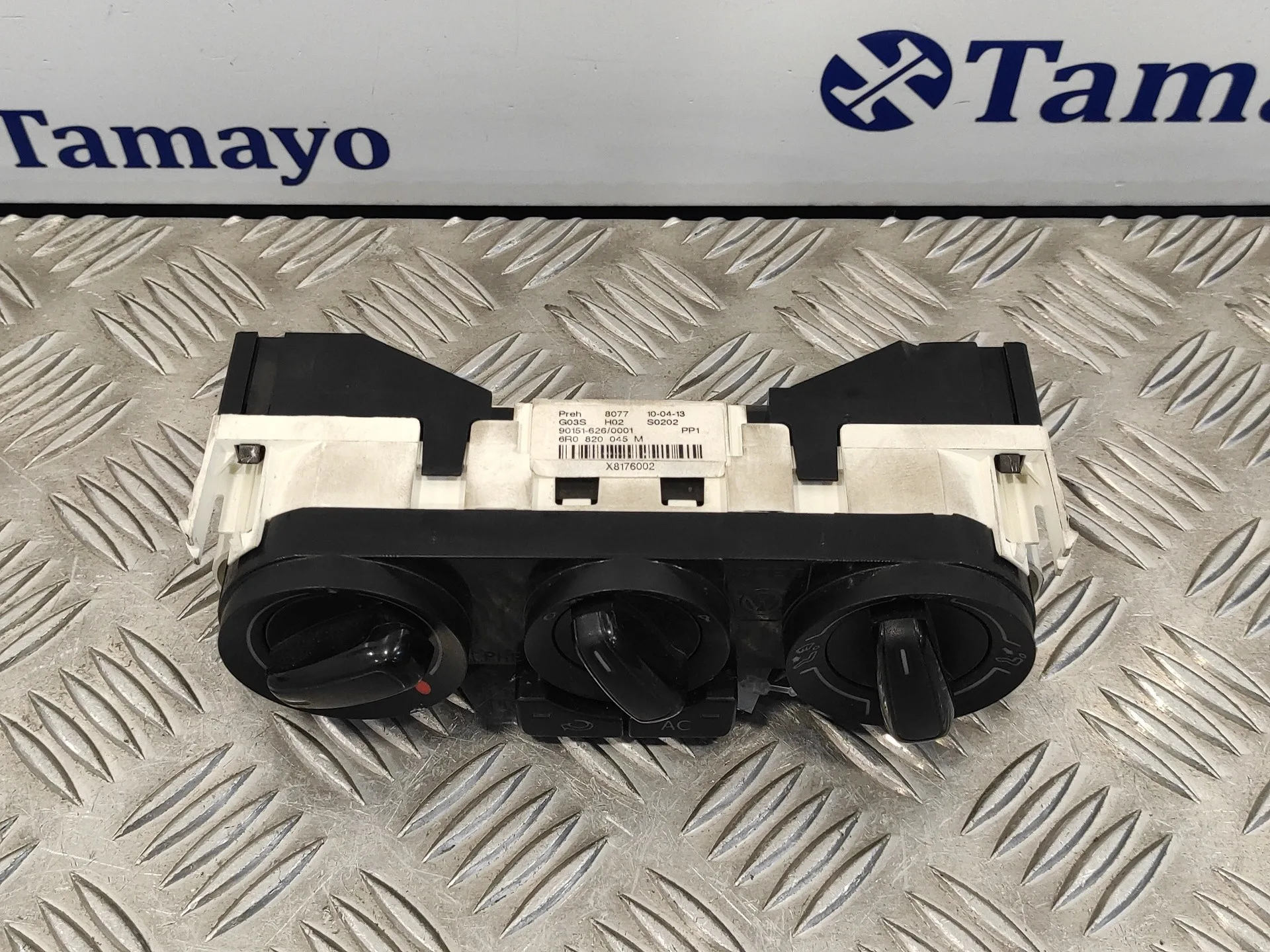 Mando Calefaccion / Aire Acondicionado para Volkswagen Polo (6R1)