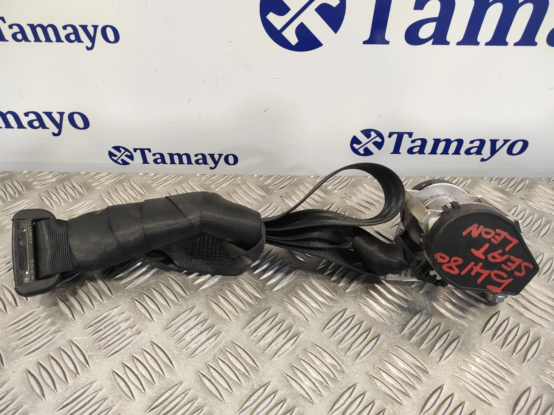Cinturon Seguridad Trasero Izquierdo para Seat Leon (5F1)