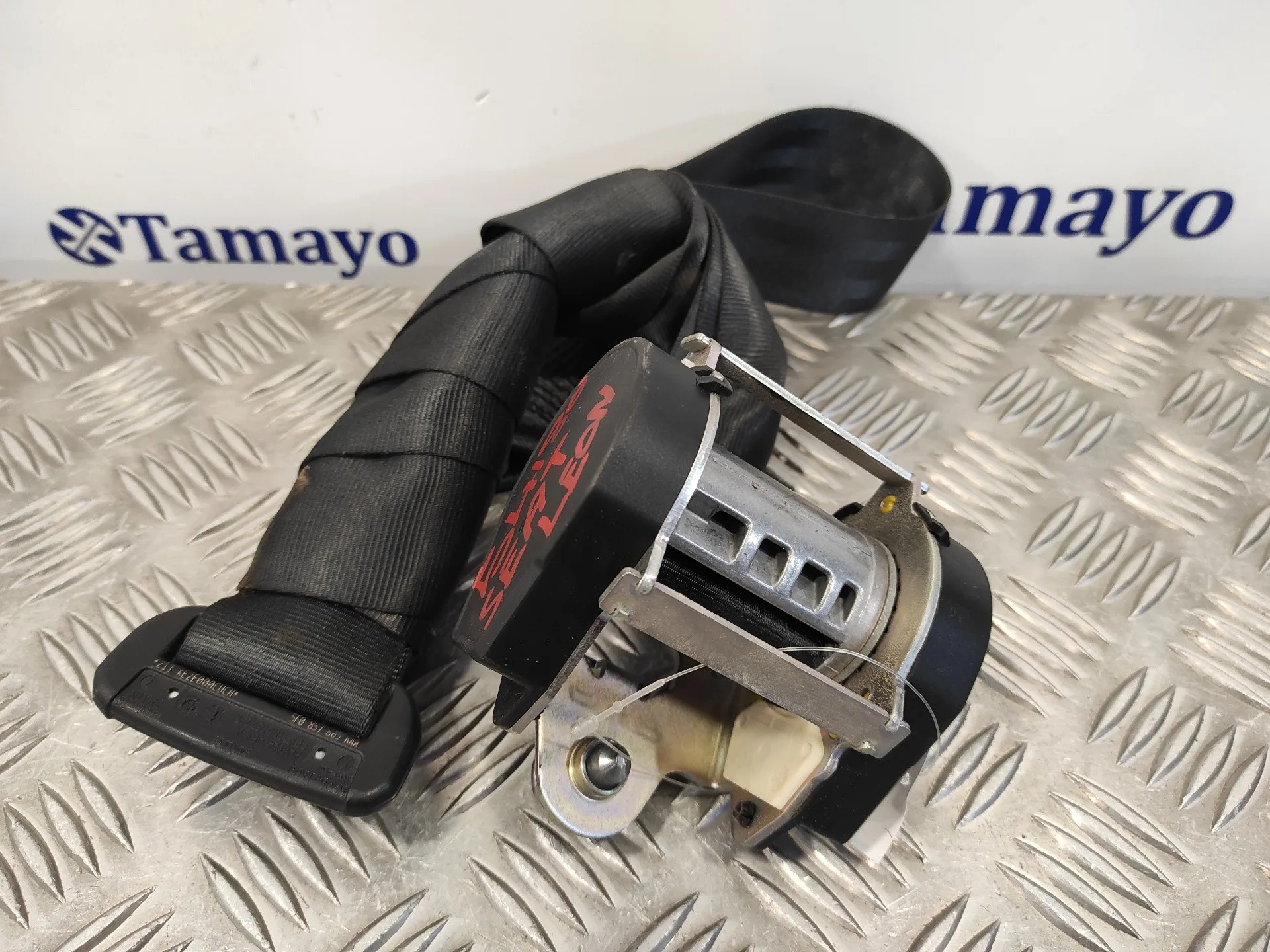 Cinturon Seguridad Trasero Izquierdo para Seat Leon (5F1)