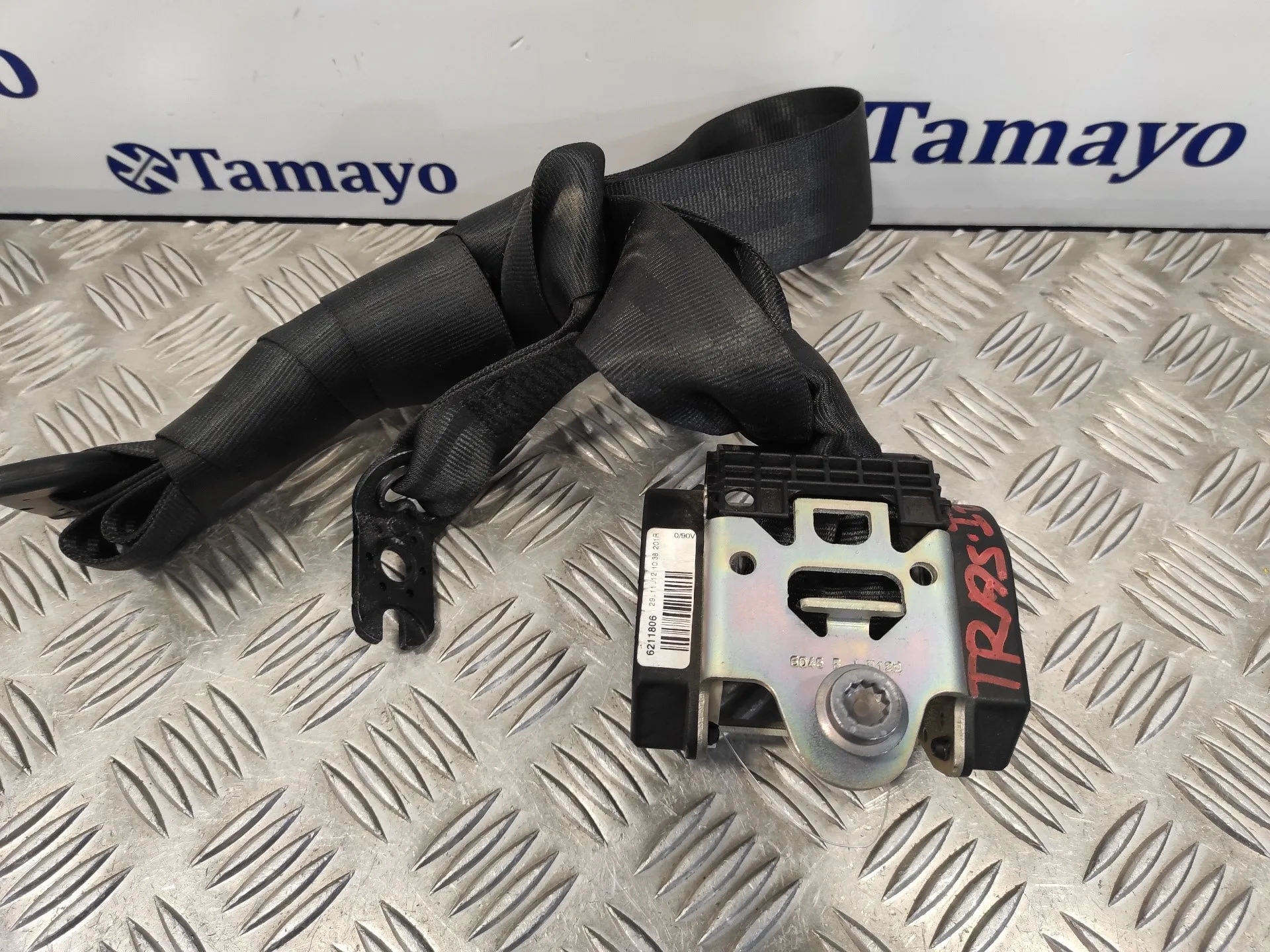 Cinturon Seguridad Trasero Izquierdo para Seat Leon (5F1)