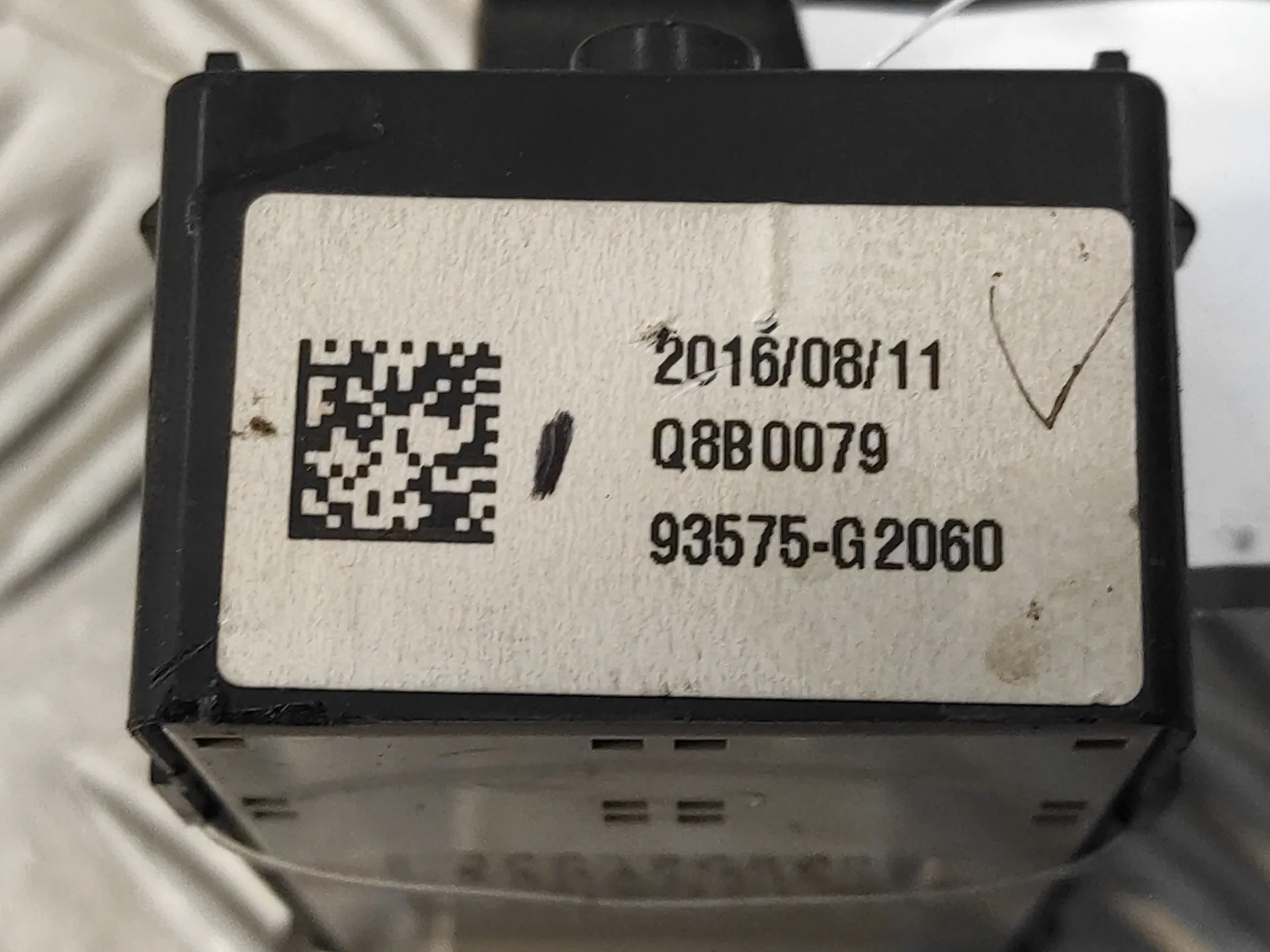 Mando Elevalunas Delantero Derecho para Hyundai Ioniq