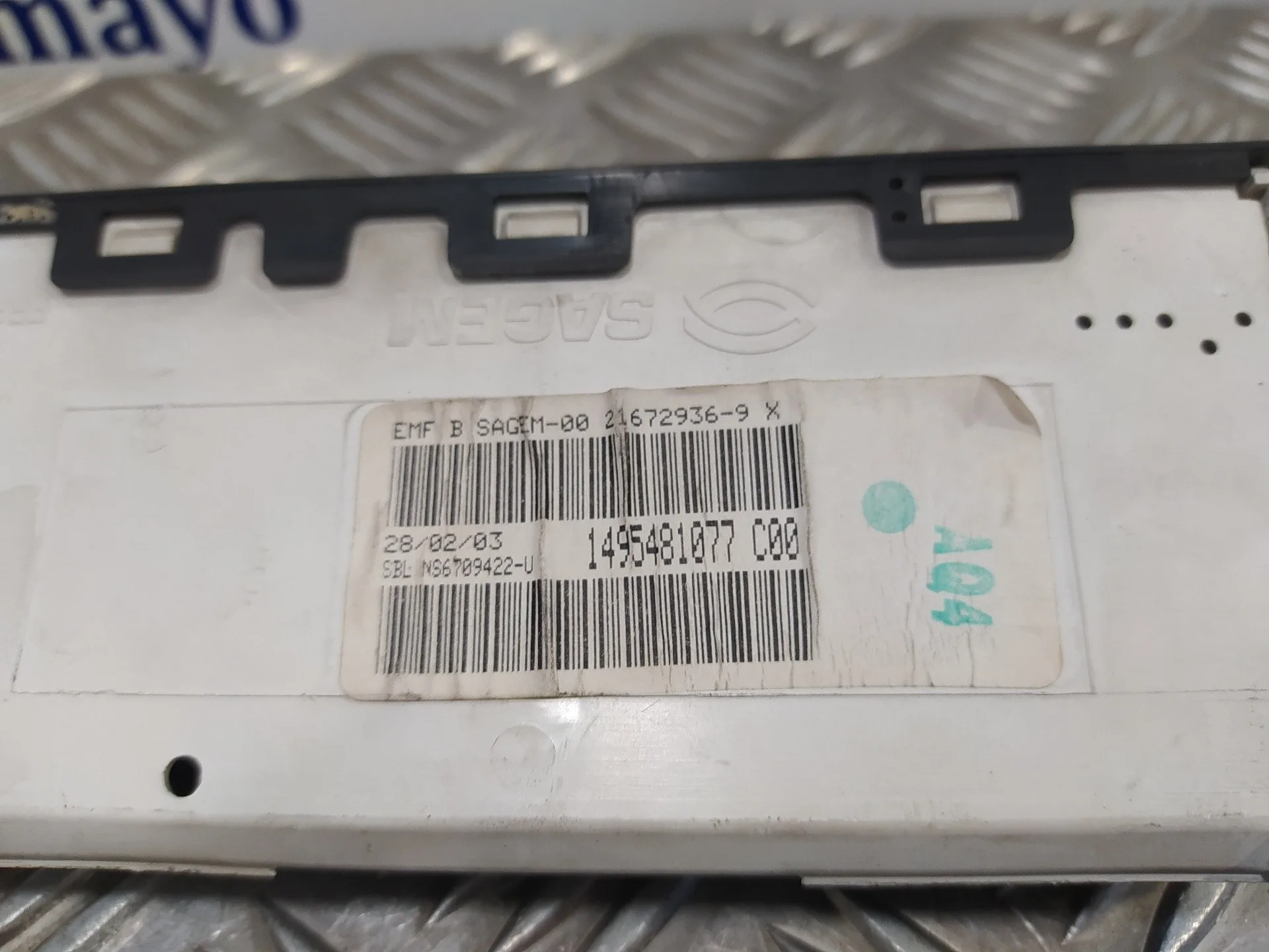 Pantalla Multifuncion para Citroën C8