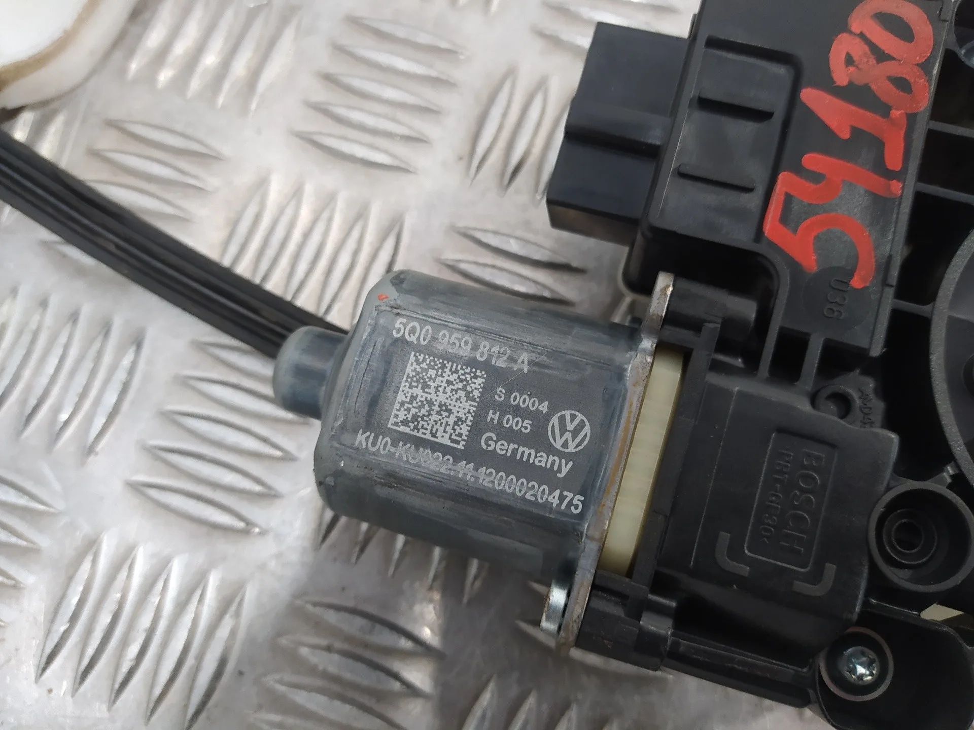 Elevalunas Trasero Derecho para Seat Leon (5F1)