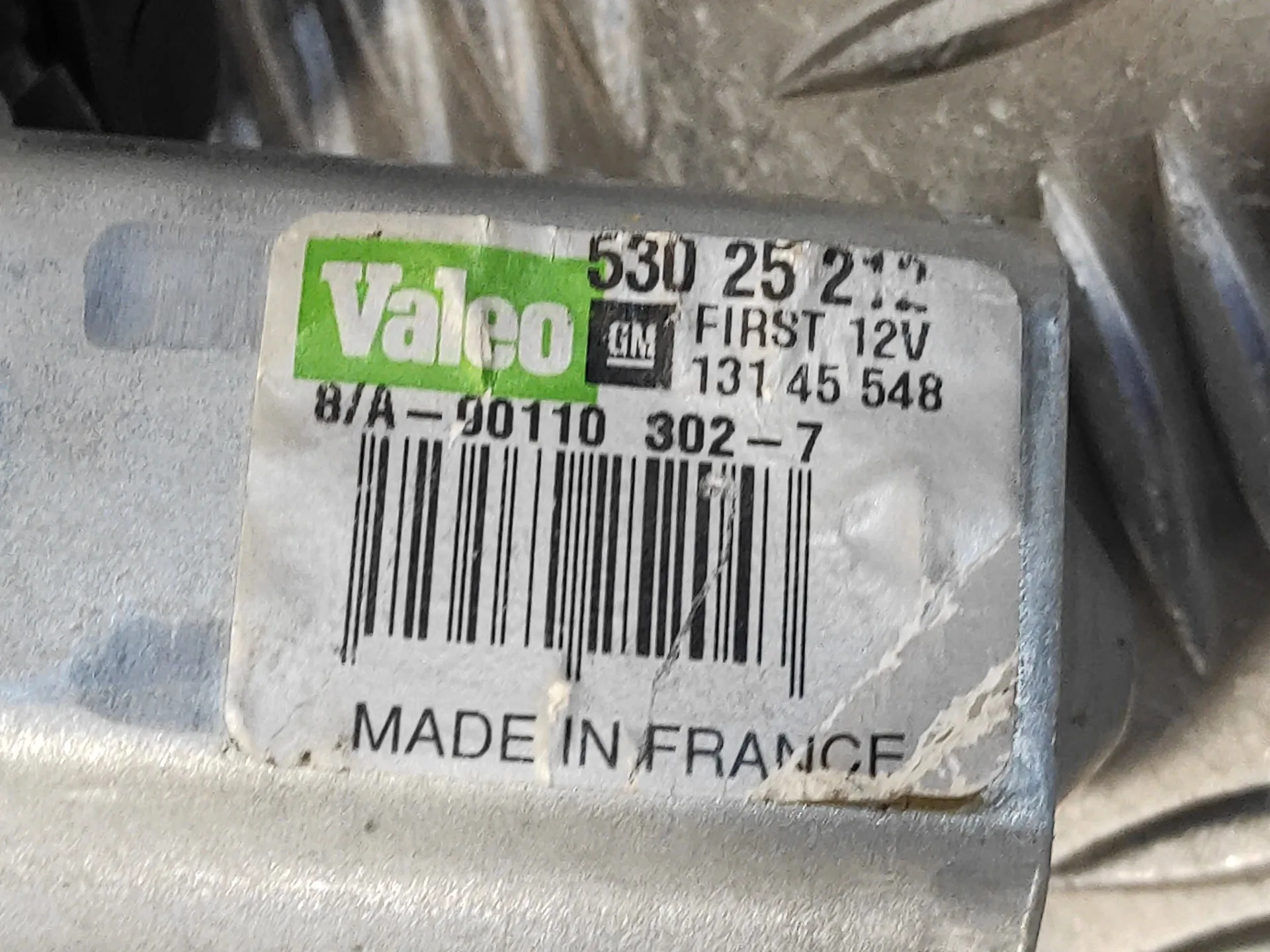 Motor Limpia Trasero para Opel Zafira B