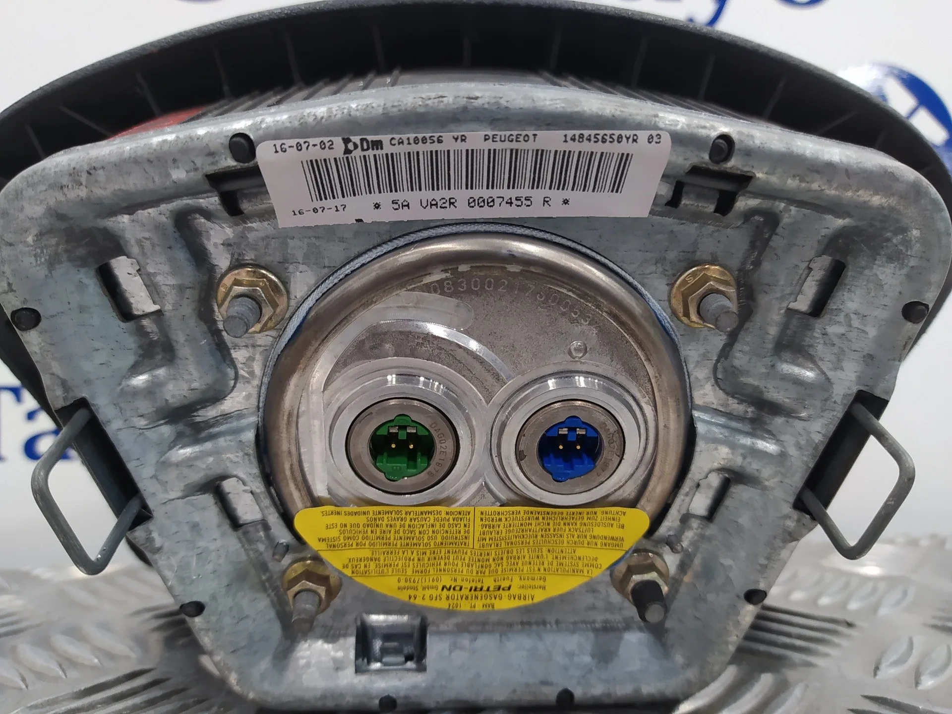 Airbag Delantero Izquierdo para Peugeot 807