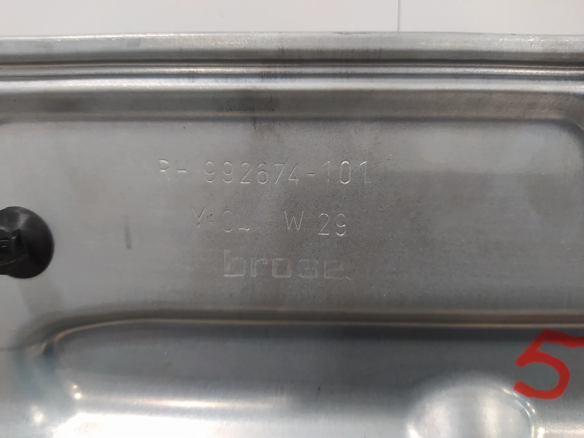 Elevalunas Trasero Derecho para Volvo S40 Berlina