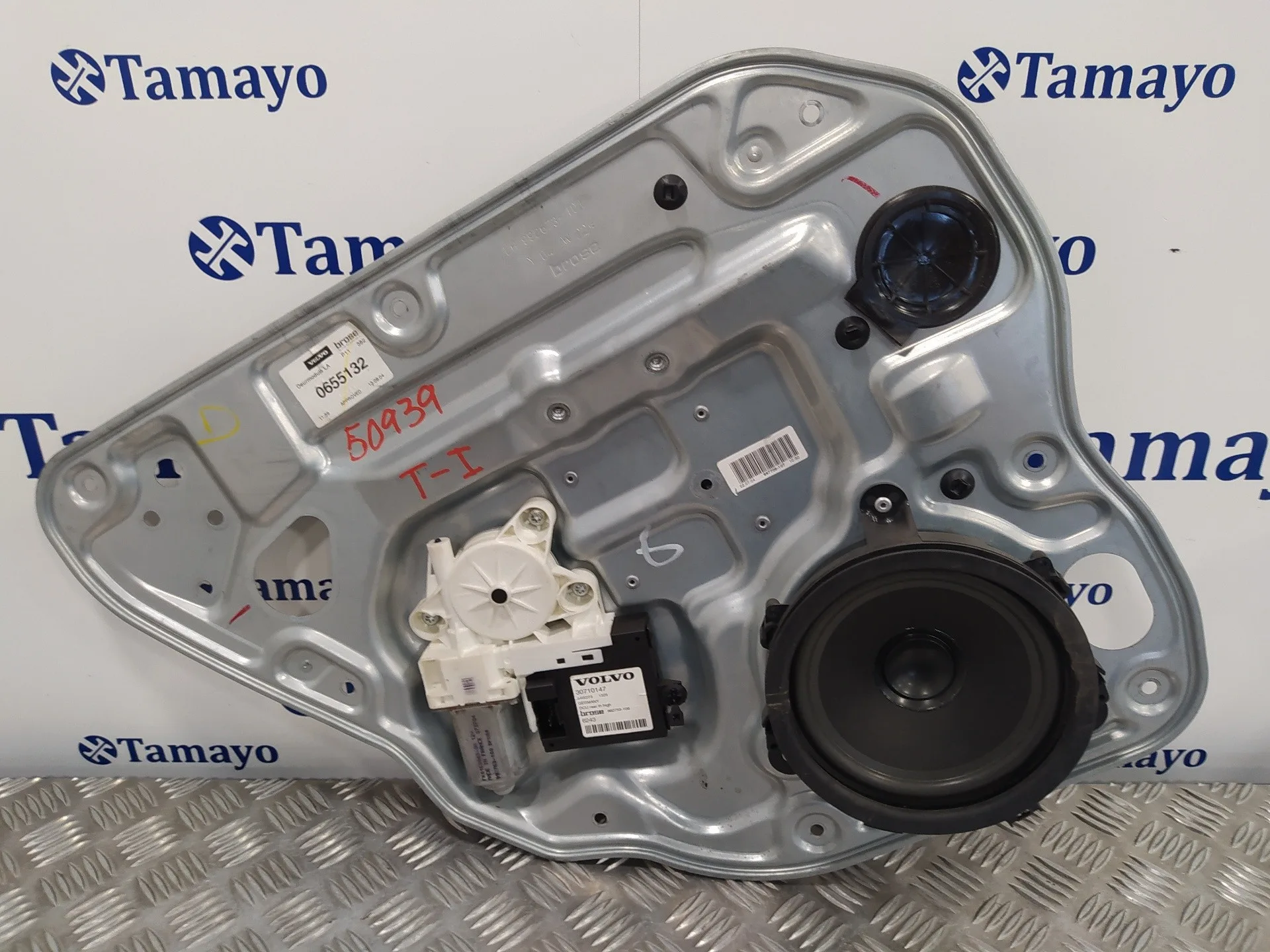 Elevalunas Trasero Izquierdo para Volvo S40 Berlina
