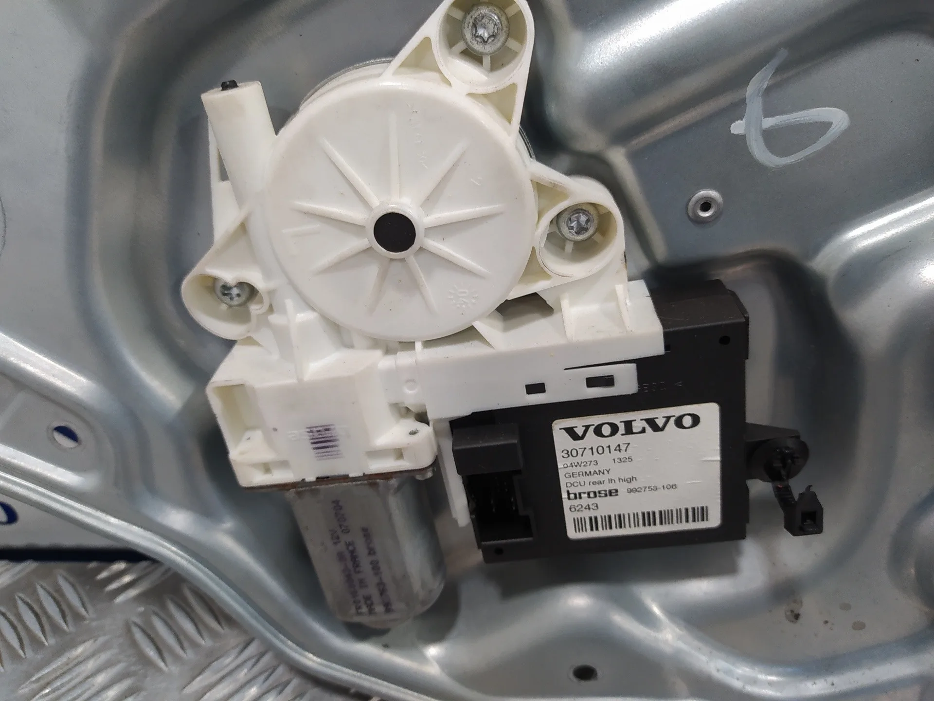 Elevalunas Trasero Izquierdo para Volvo S40 Berlina