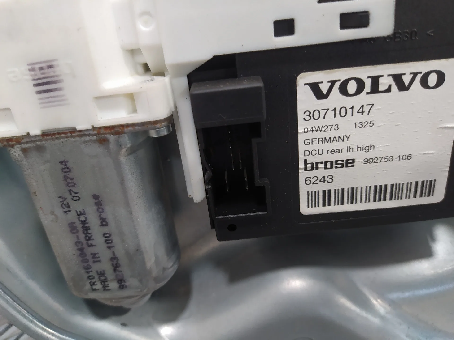Elevalunas Trasero Izquierdo para Volvo S40 Berlina