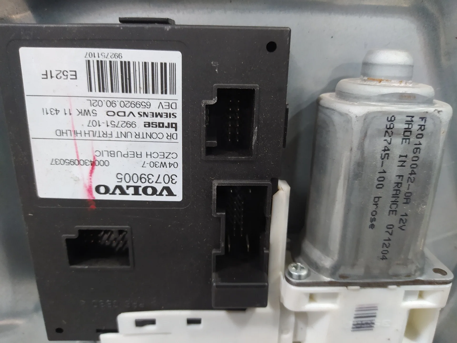 Elevalunas Delantero Izquierdo para Volvo S40 Berlina