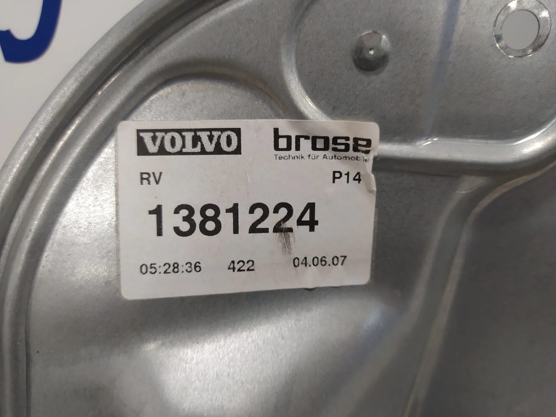 Elevalunas Delantero Derecho para Volvo C30