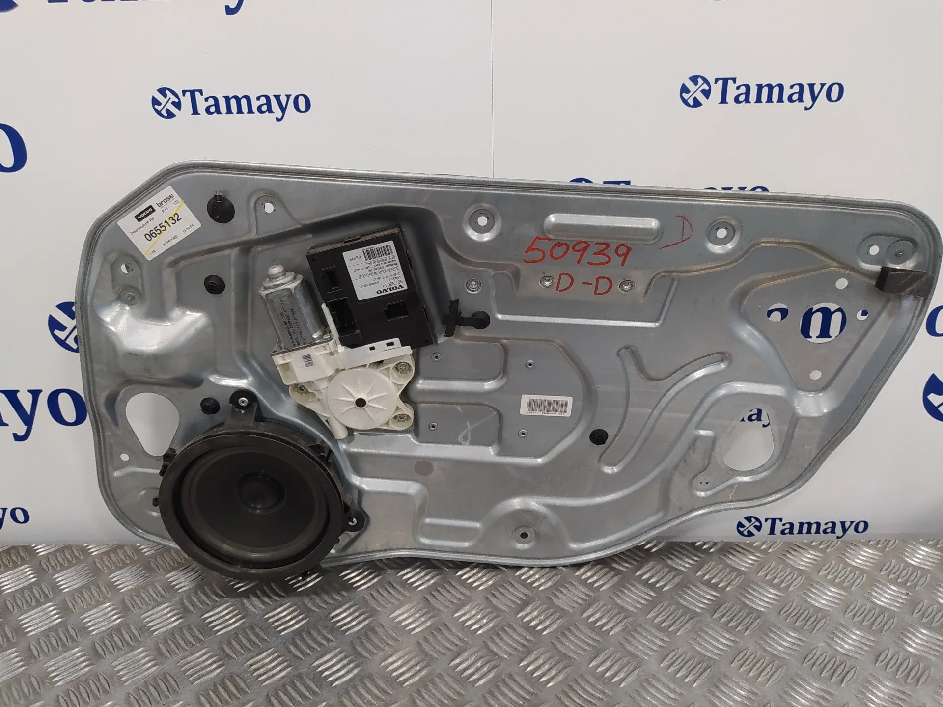 Elevalunas Delantero Derecho para Volvo S40 Berlina