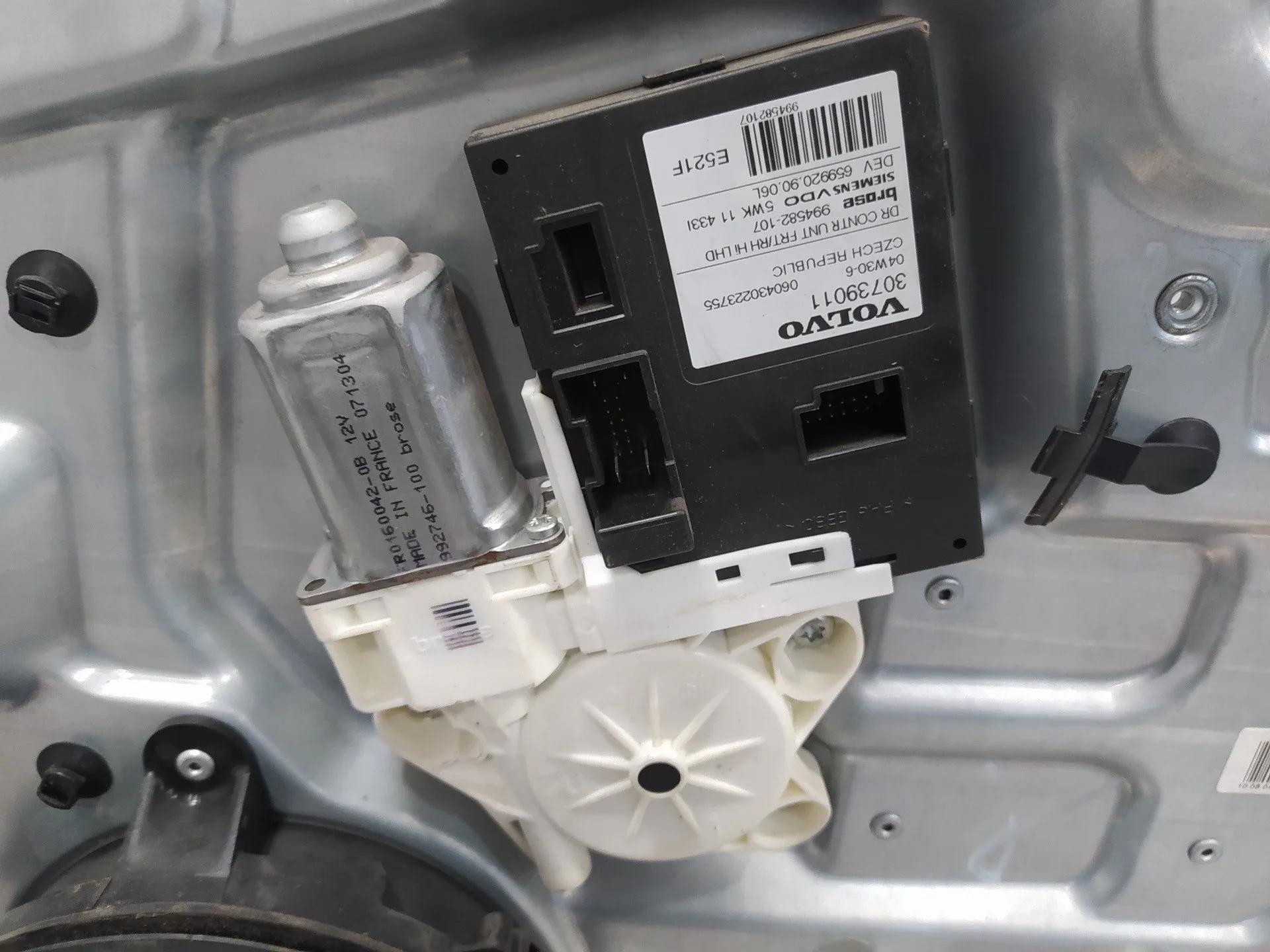 Elevalunas Delantero Derecho para Volvo S40 Berlina