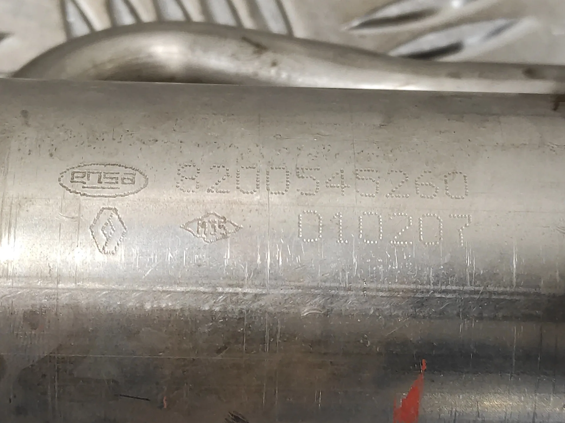 Enfriador Egr para Renault Kangoo (F/Kc0)
