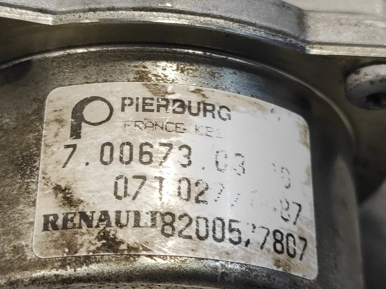 Depresor Freno / Bomba Vacio para Renault Kangoo (F/Kc0)