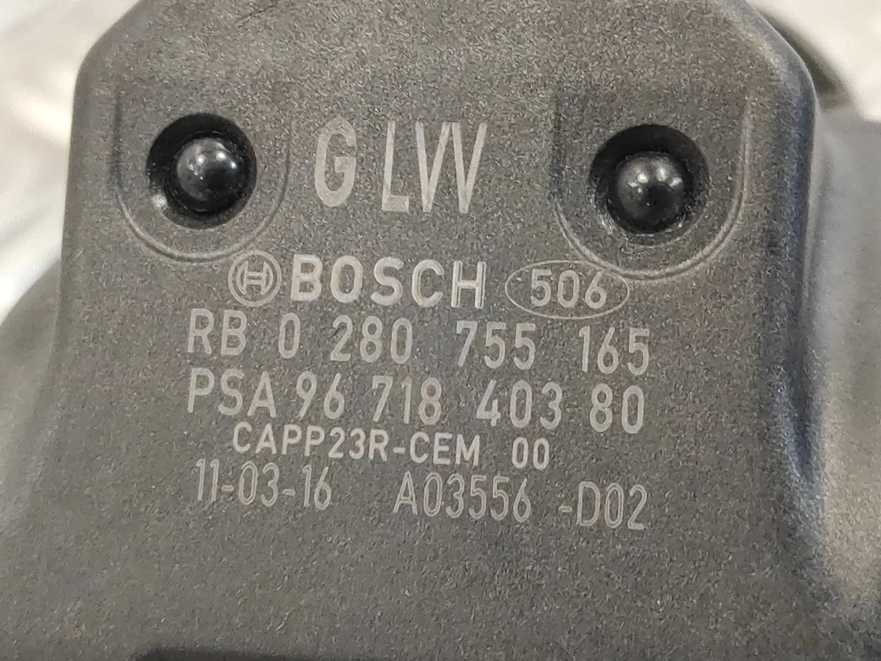 Potenciometro Acelerador para Citroën Ds4