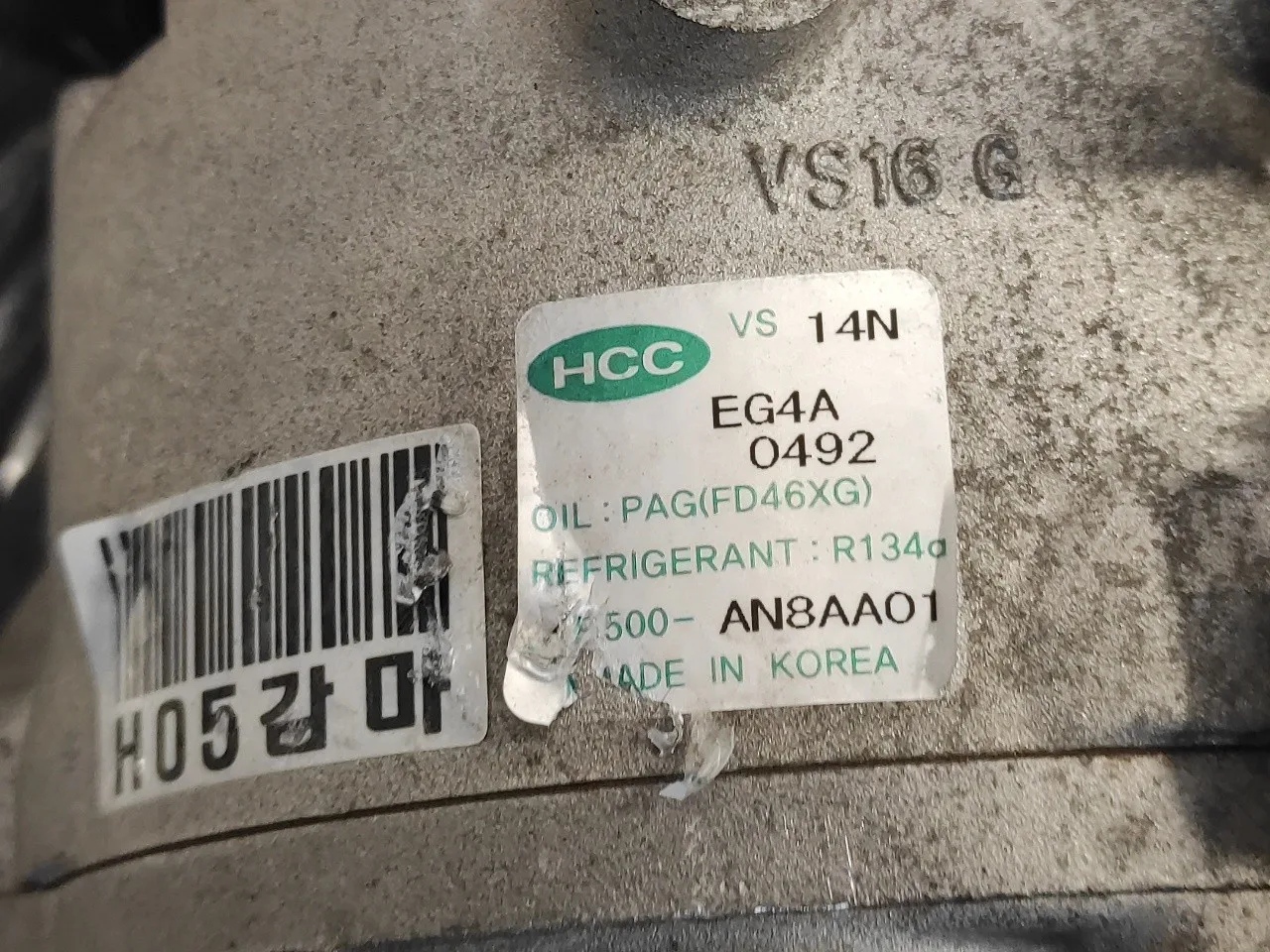 Compresor Aire Acondicionado para Kia Cee'd Sporty Wagon