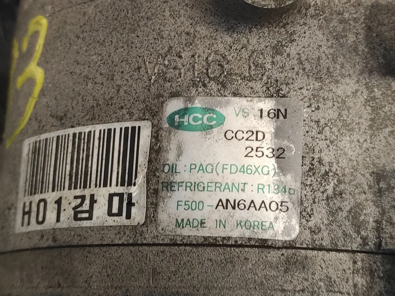 Compresor Aire Acondicionado para Kia Cee'd