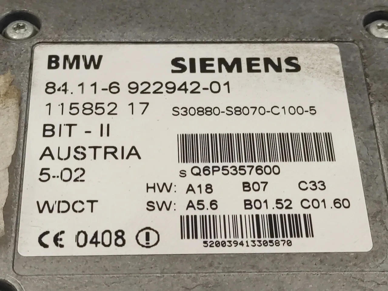 Modulo Electronico para Bmw Serie 5 Touring (E39)