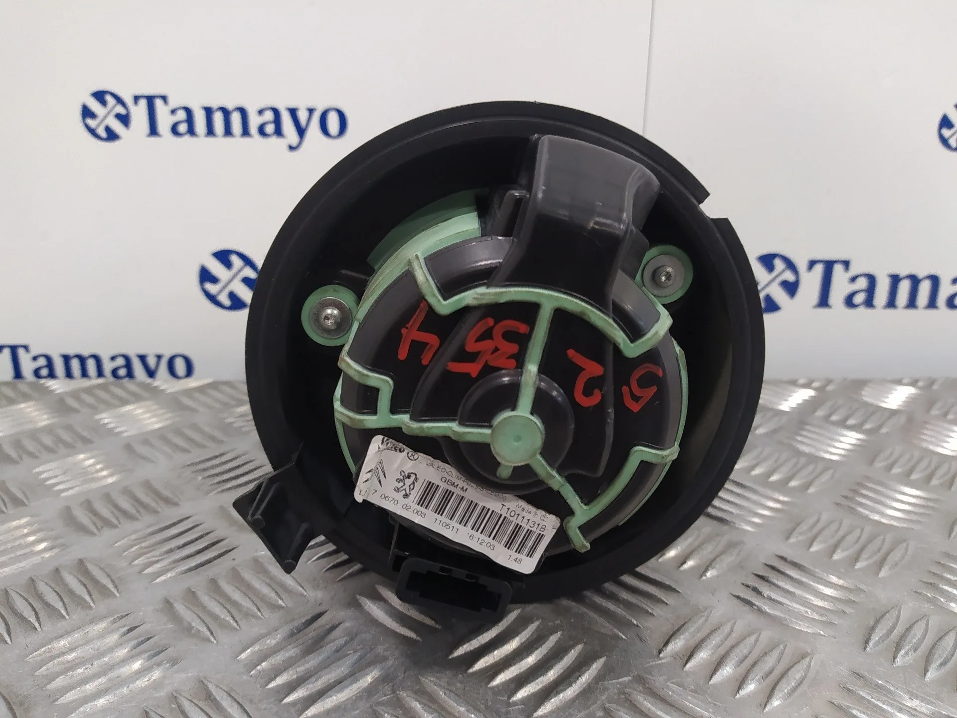 Motor Calefaccion para Citroën Ds4