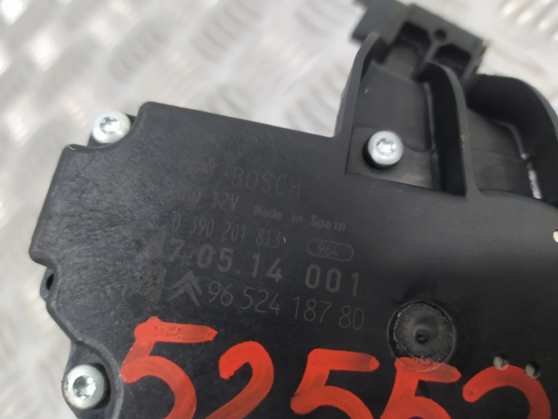 Motor Limpia Trasero para Peugeot 207