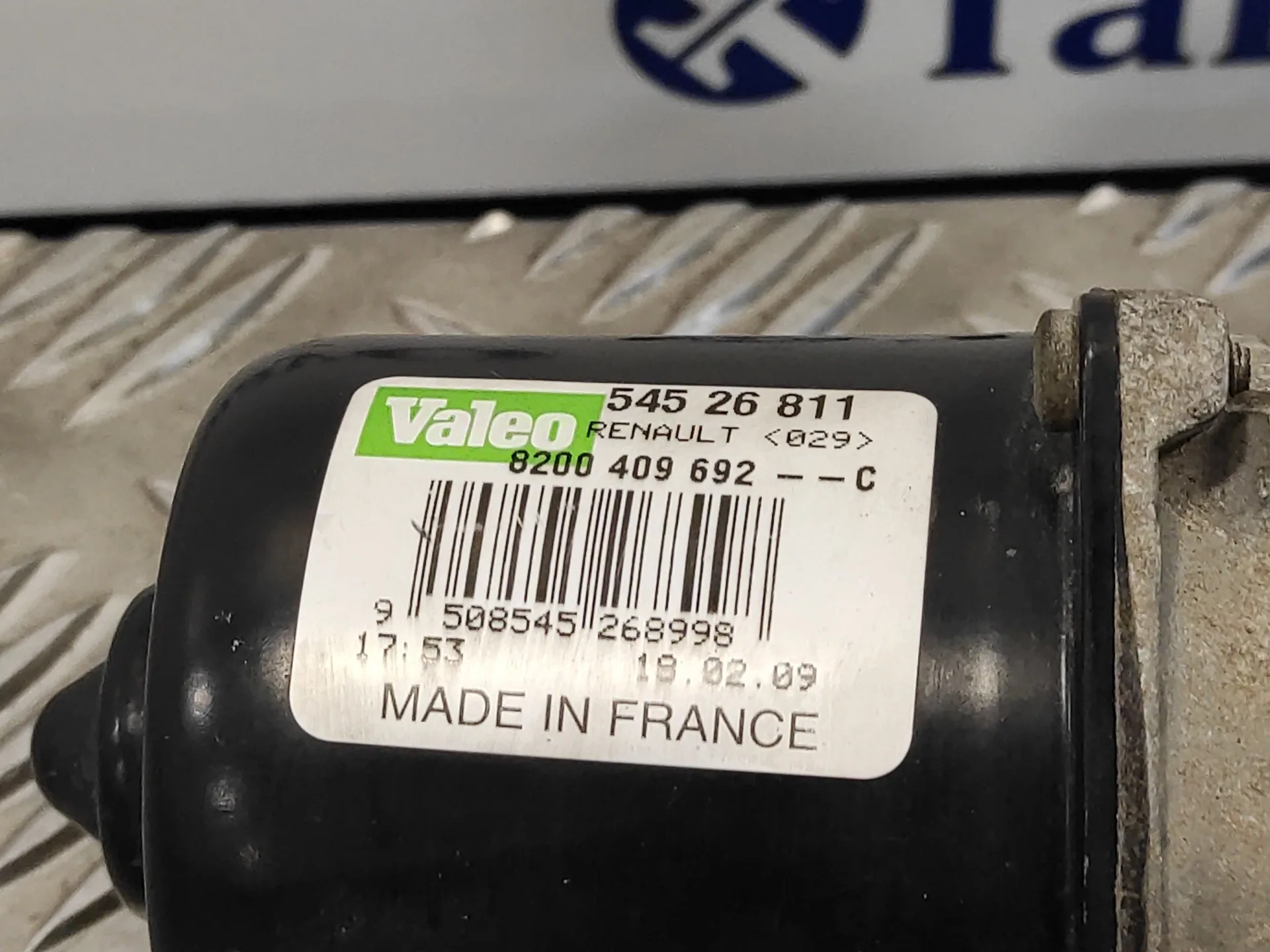 Motor Limpia Delantero para Renault Kangoo