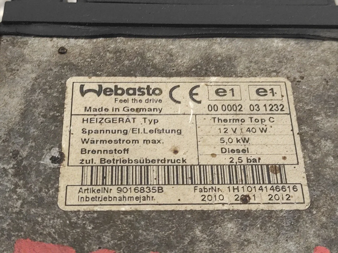 Calefaccion Autonoma para Fiat Scudo Combi (272)