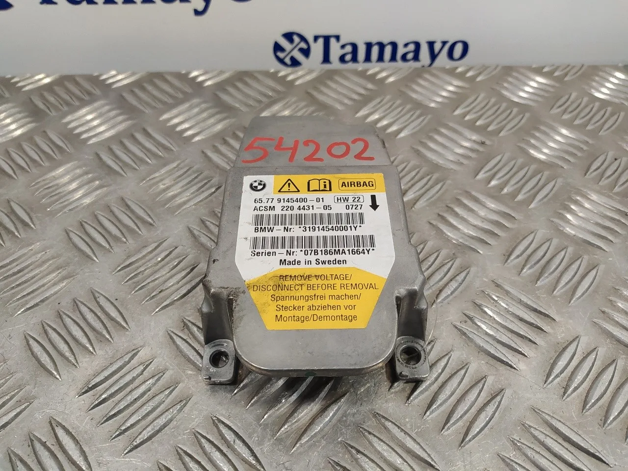 Centralita Airbag para Bmw Serie 5 Berlina (E60)