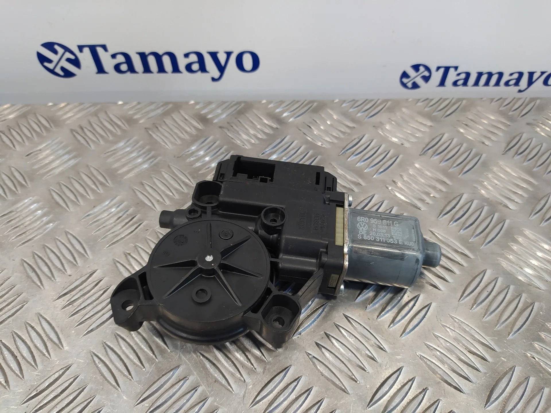Motor Elevalunas Trasero Izquierdo para Volkswagen Polo (6R1)
