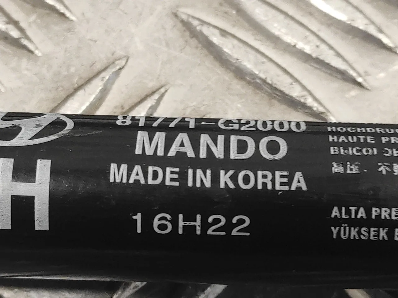 Amortiguadores Maletero / Porton para Hyundai Ioniq