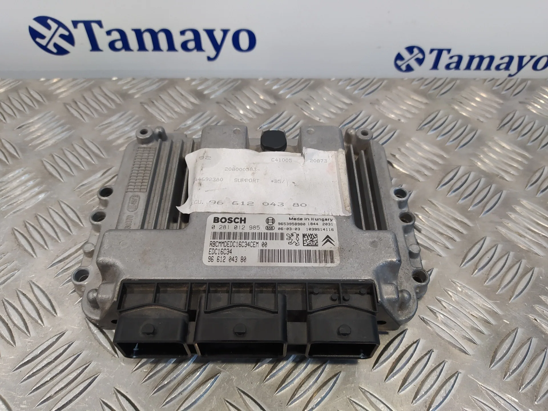 Centralita Motor Uce para Citroën C4 Berlina