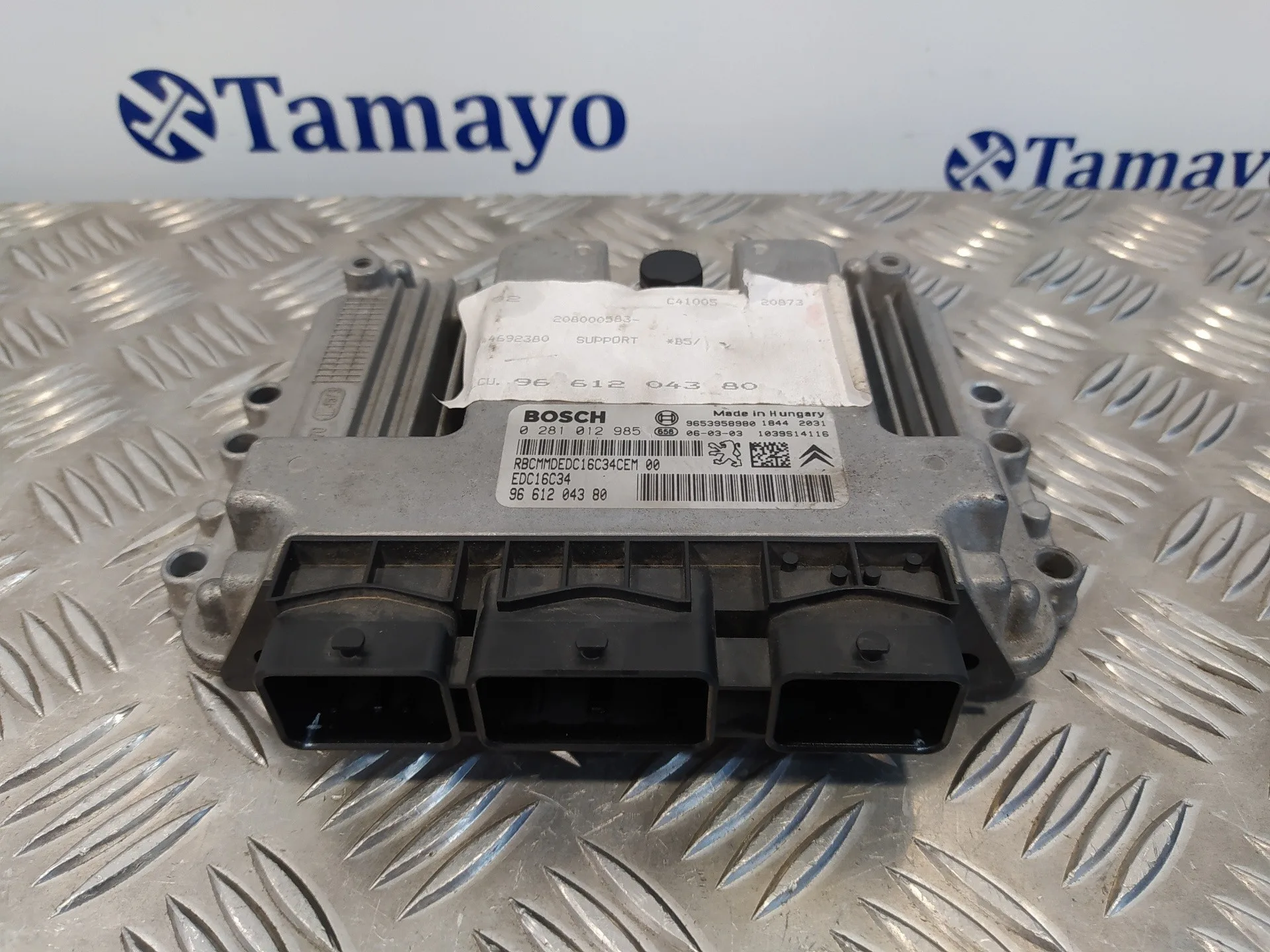 Centralita Motor Uce para Citroën C4 Berlina