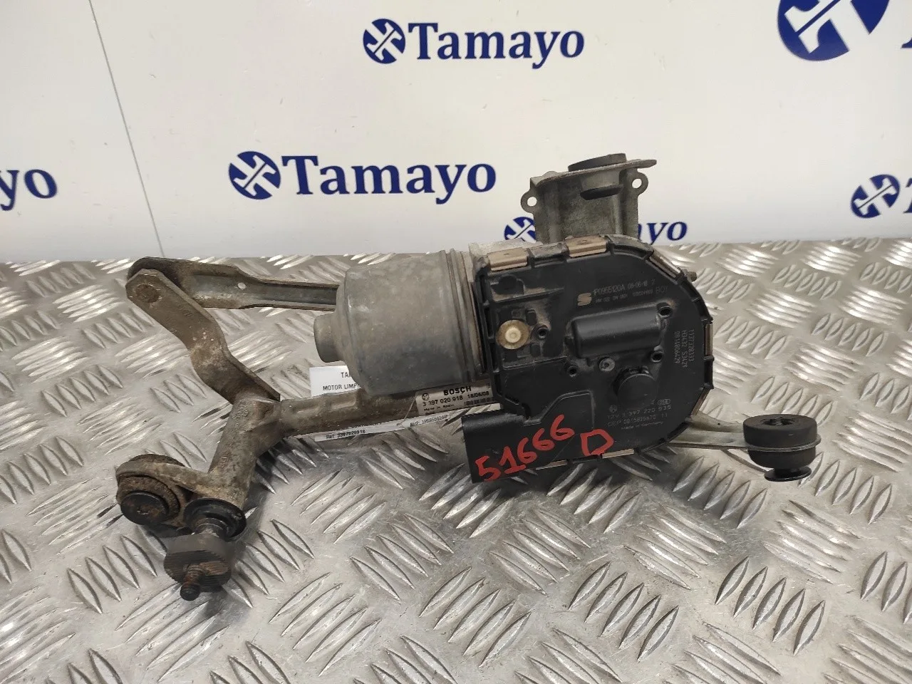 Motor Limpia Delantero para Seat Leon (1P1)