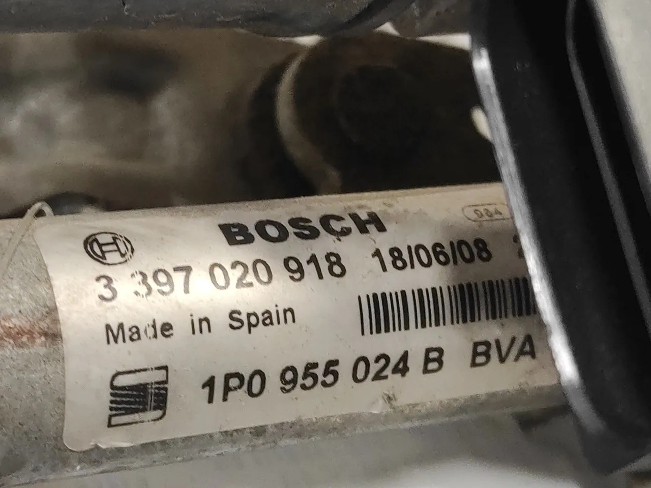 Motor Limpia Delantero para Seat Leon (1P1)