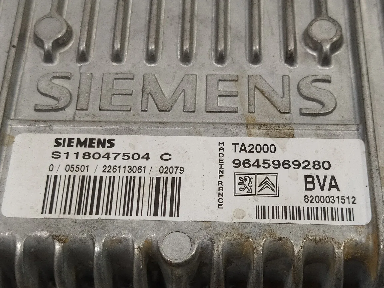 Centralita Cambio Automatico para Peugeot 307 (S1)