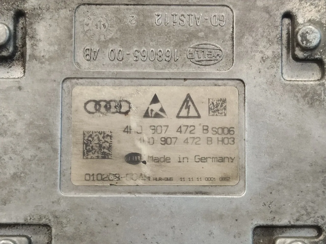 Centralita Faros Xenon para Audi A6 Avant (4G5)