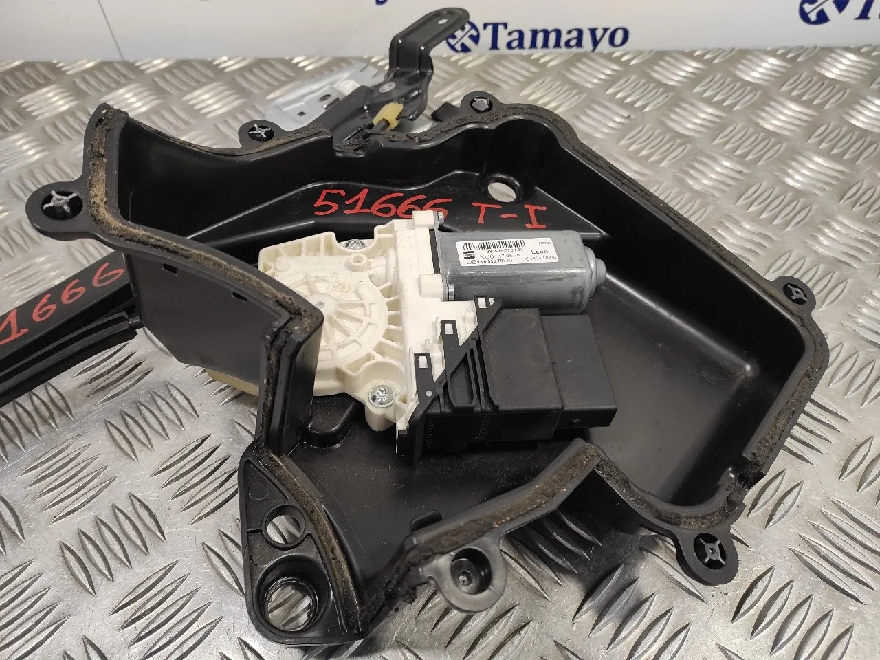 Elevalunas Trasero Izquierdo para Seat Leon (1P1)