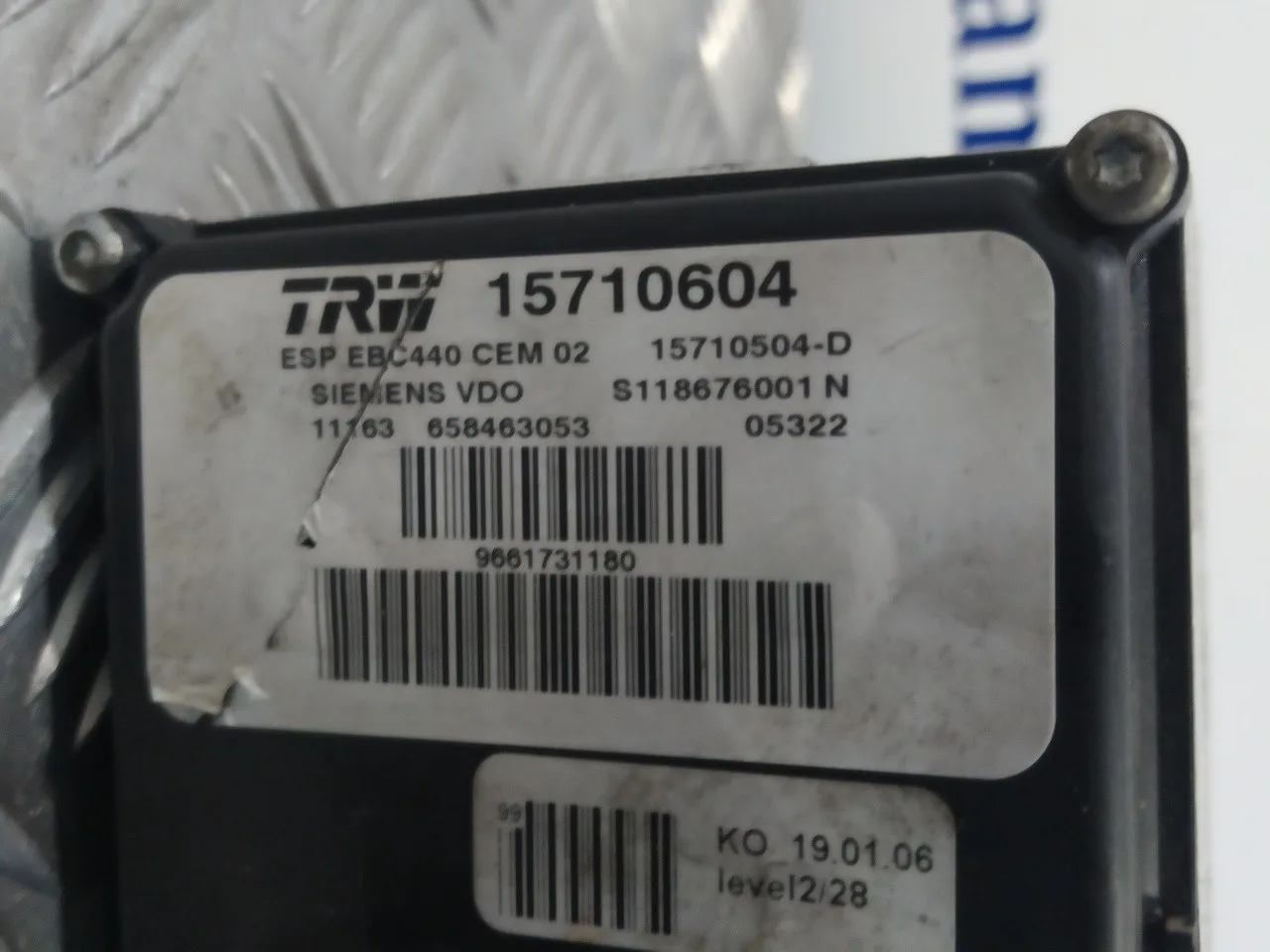 Abs para Peugeot 407