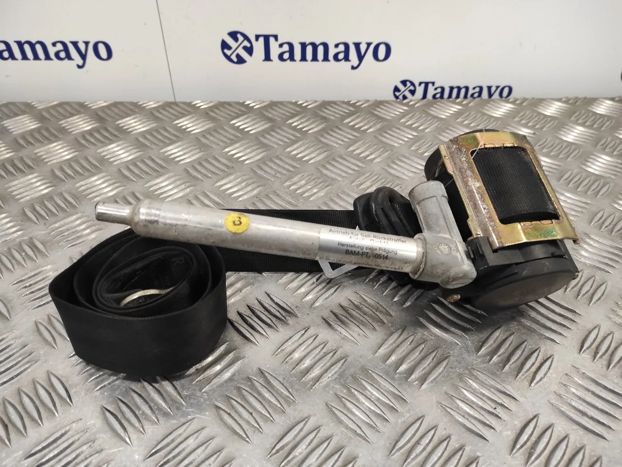 Cinturon Seguridad Delantero Derecho para Audi A4 Berlina (B5)