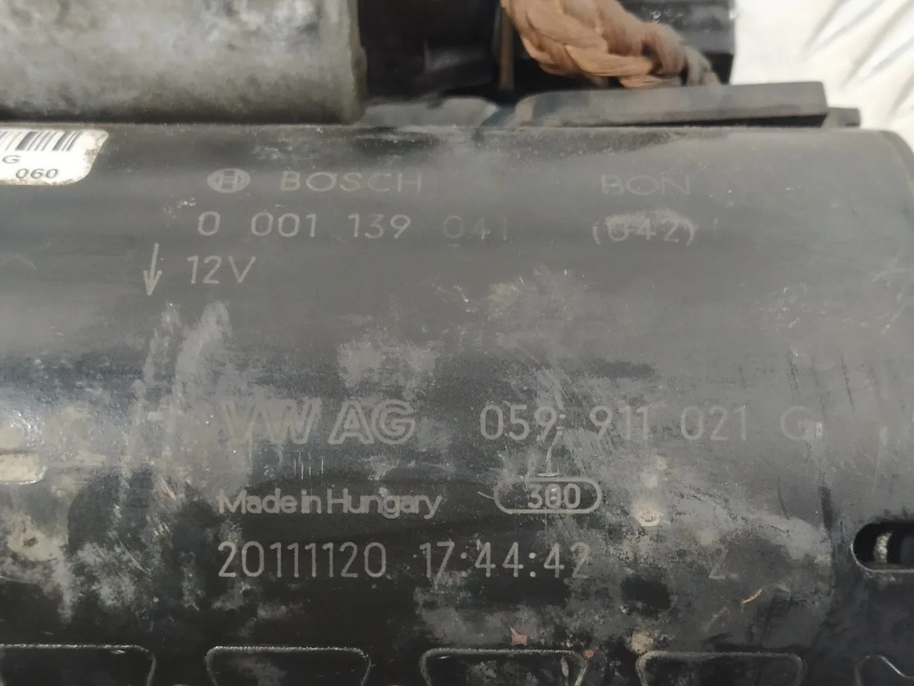 Motor Arranque para Audi A6 Avant (4G5)